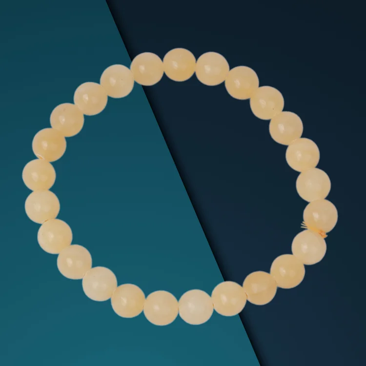 Natural Yellow Calcite Bracelet